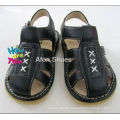 Black Baby Boy Squeaky Sandals (L102 Black)